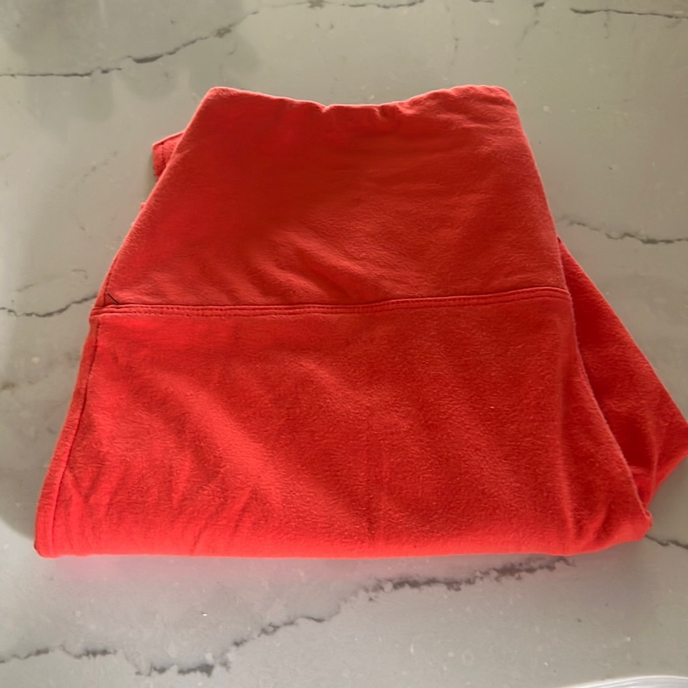 Lysse Orange Control Top Leggings L